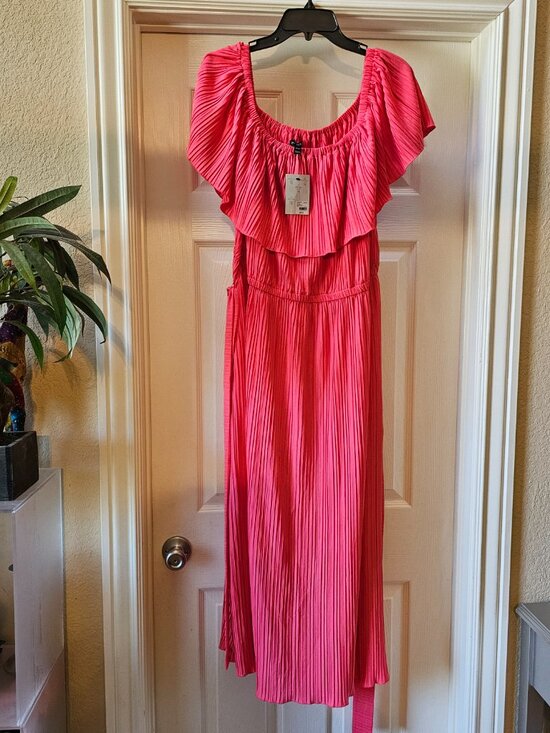Lane Bryant Dresses & Skirts - New Lane Bryant Convertible 4 Way Dress One On Off the Shoulder Strapless 18/20